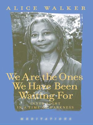 cover image of We Are the Ones We Have Been Waiting For